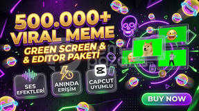 500.000+ Viral Meme & Green Screen Kiti