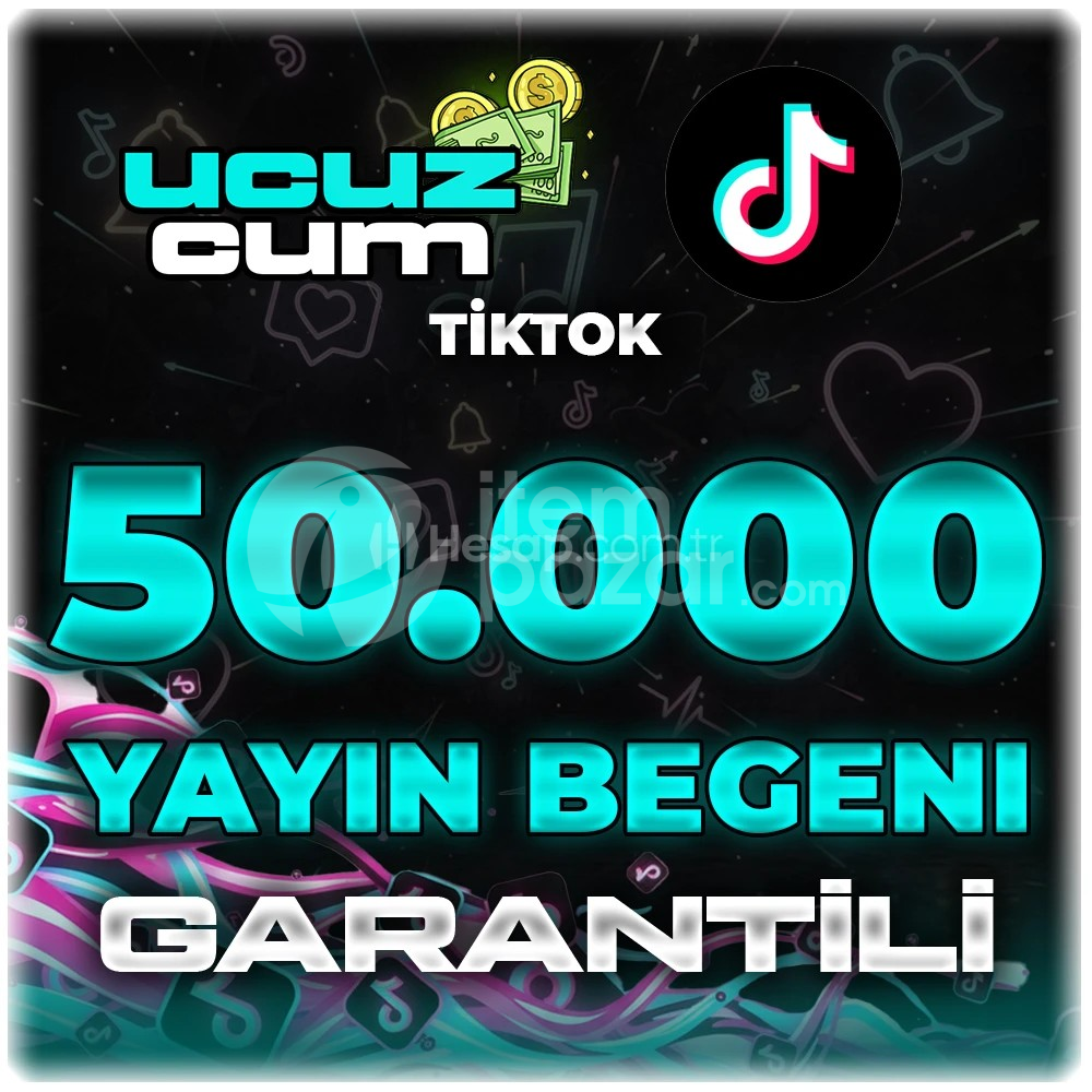 50K CANLI YAYIN BEĞENİ GARANTİLİ OTOMATİK TT