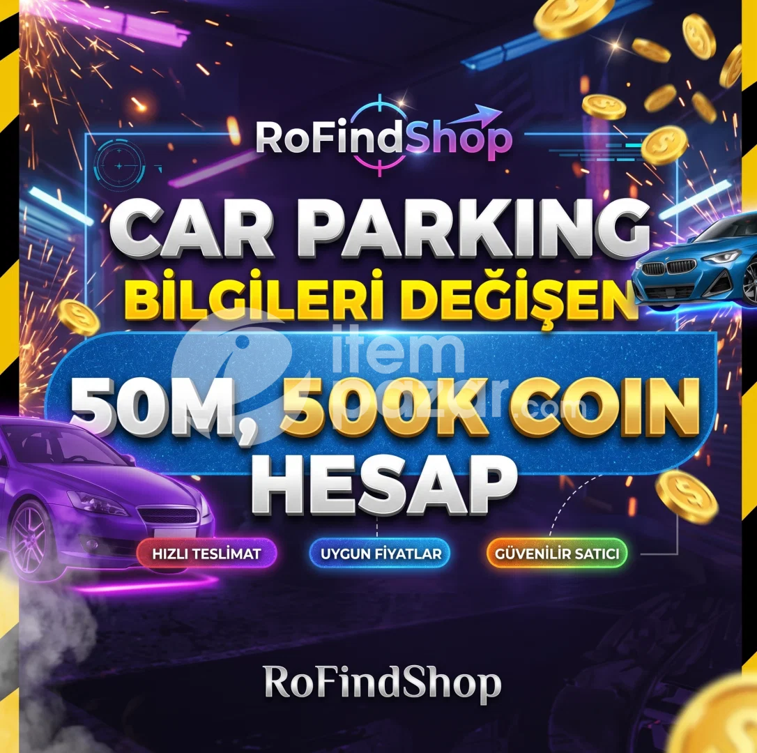 ⚡50M Para 500K Coinli CPM Hesap⚡