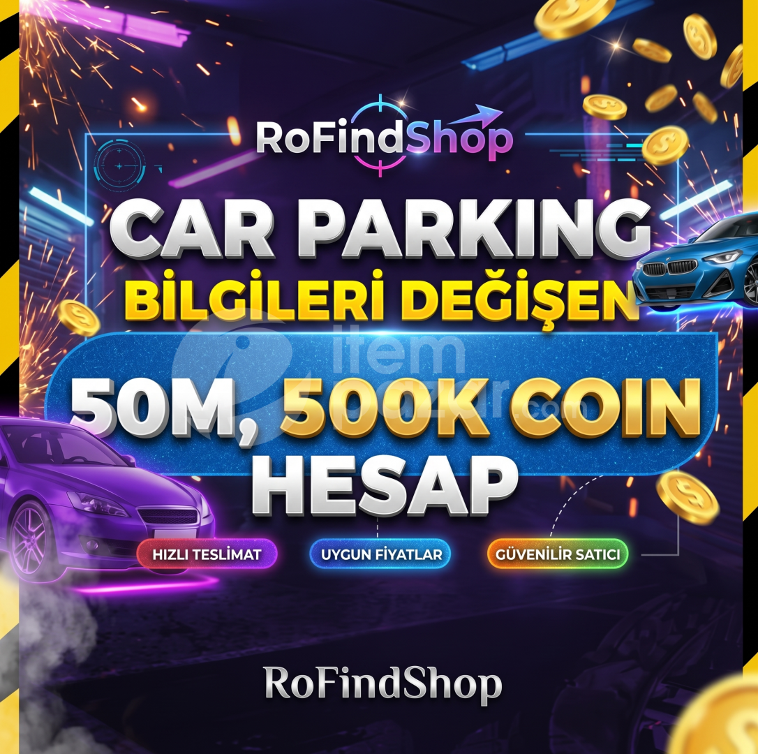 50M Para 500K Coinli CPM Hesap | Oto Teslimat