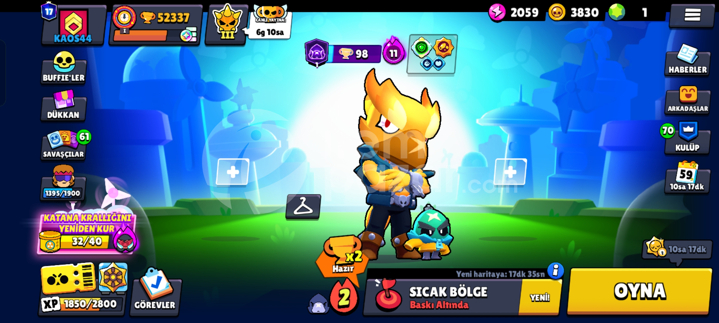 53k lık eski hesap