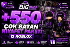 ⭐550+ Çok Satan Kıyafet Paketi Roblox⭐