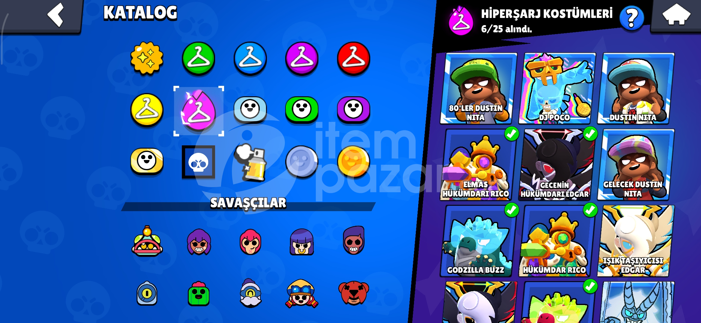 55.3K KUPA |274 kostüm 22x LVL 11