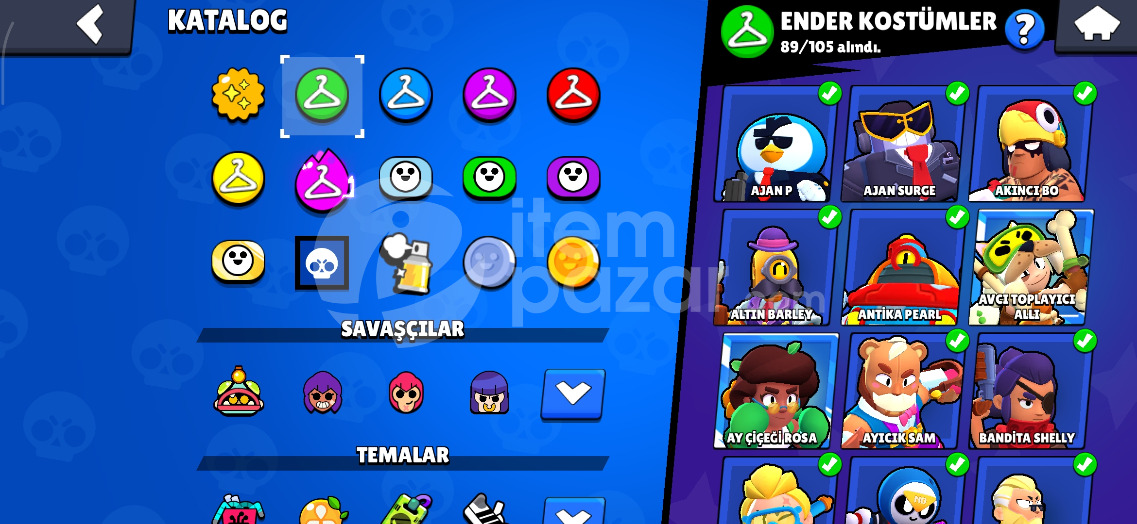 55.3K KUPA |274 kostüm 22x LVL 11