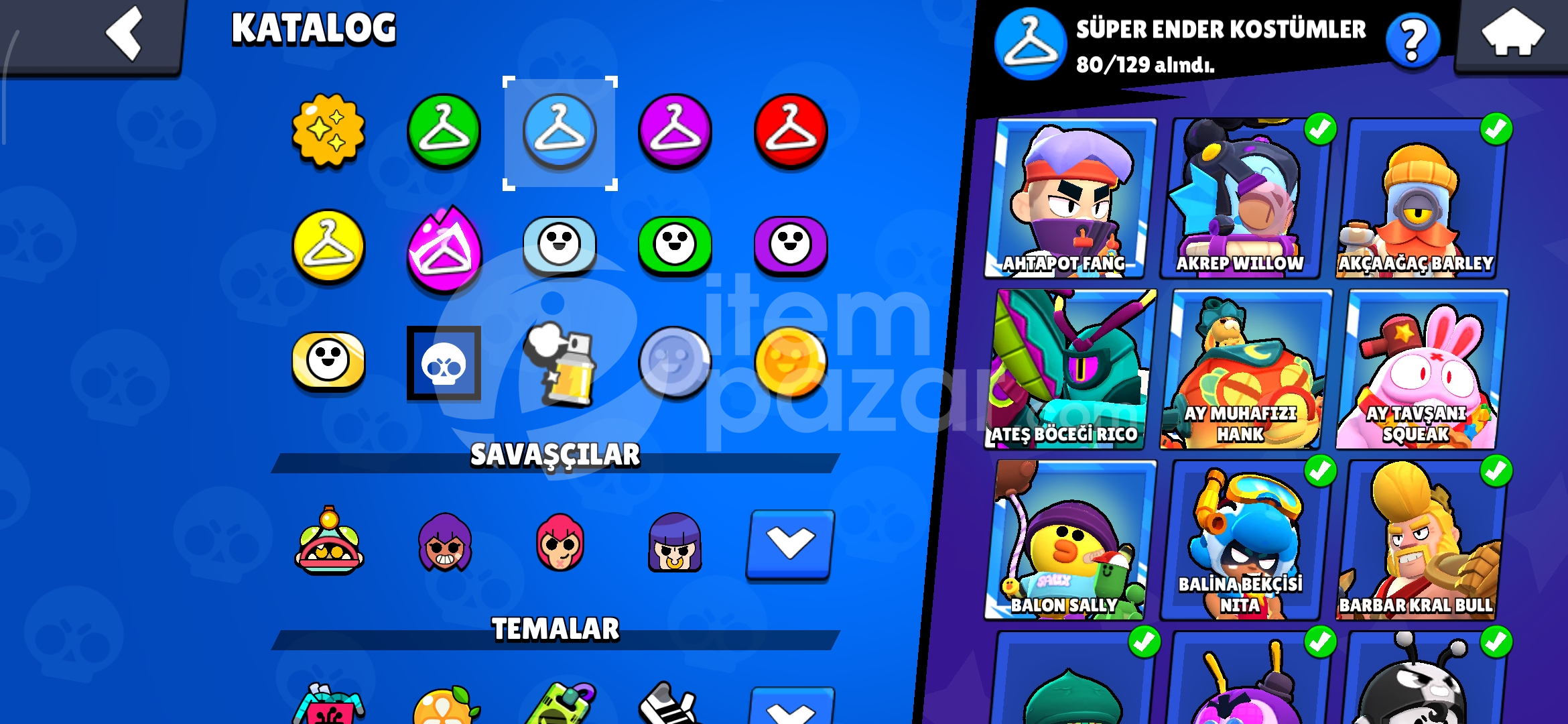 55.3K KUPA |274 kostüm 22x LVL 11