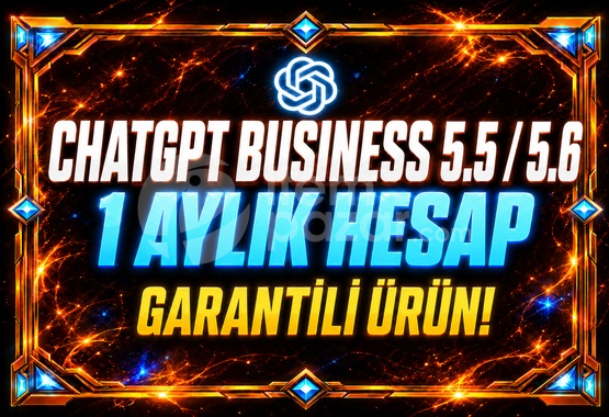 ⭐5.6⚡ CHATGPT BUSİNESS - 1 AY KİŞİSEL