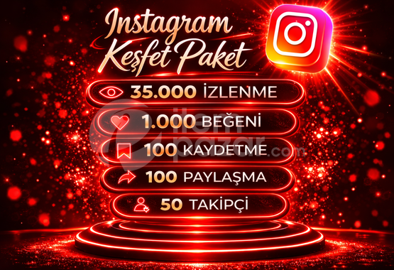 ⭐5X | İNSTAGRAM KEŞFET PAKETİ 1⭐