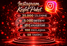 ⭐5X | İNSTAGRAM KEŞFET PAKETİ 1⭐