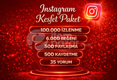 ⭐5X | İNSTAGRAM KEŞFET PAKETİ 4⭐