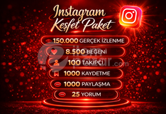 ⭐6X | İNSTAGRAM KEŞFET PAKETİ 5⭐