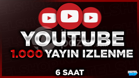 ⭐️[6 SAAT] 1000 YOUTUBE CANLI İZLEYİCİ
