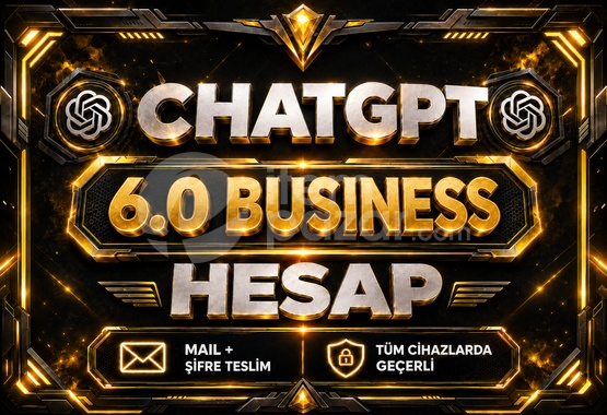⭐6.0-6.1⚡ CHATGPT BUSİNESS - 1 AY KİŞİSEL