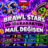 ⭐️60-104 Karakter Garanti Mail Değişen⭐️