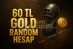 60 TL MUKEMMEL GARANTI PUBG MOBİLE GOLD HESAP