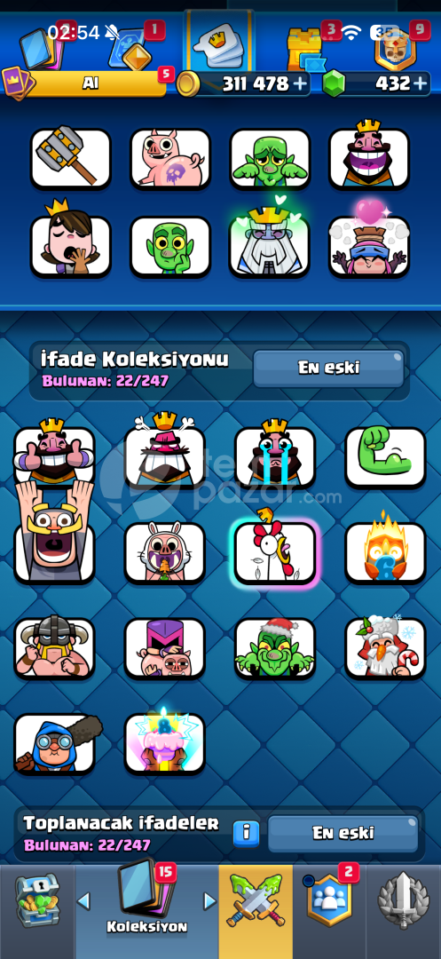 6000 Kupa mükemmel Hesap