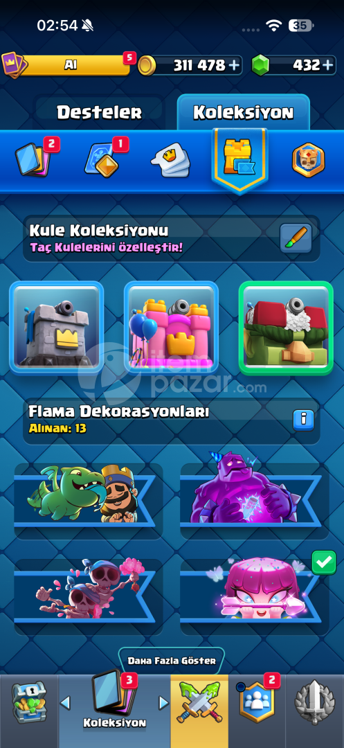 6000 Kupa mükemmel Hesap