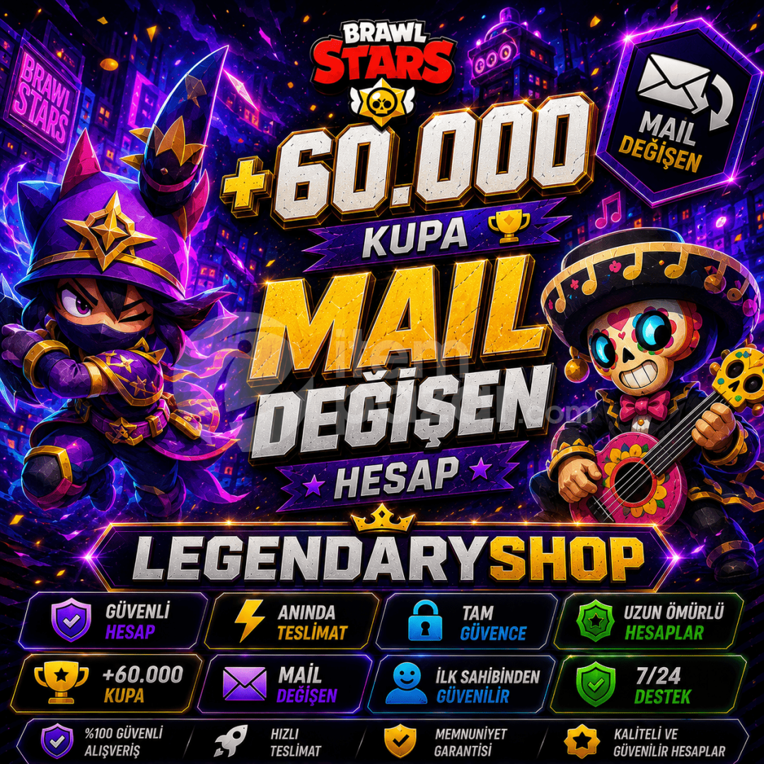 ⭐60.000+ KUPA GARANTİ MAİL DEĞİŞEN HESAP⭐