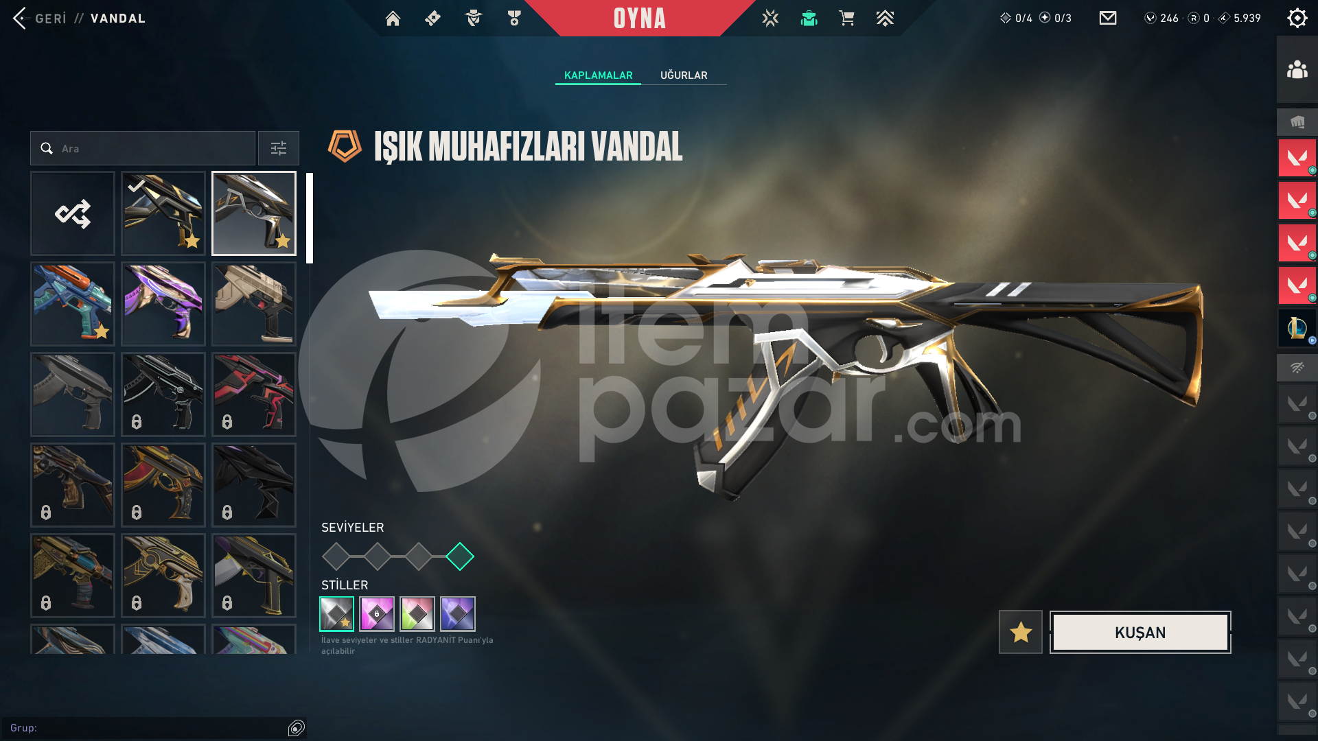 ⭐| 6.4K CHAMPIONS 2025 3 VANDAL ASİL KARAMBİT