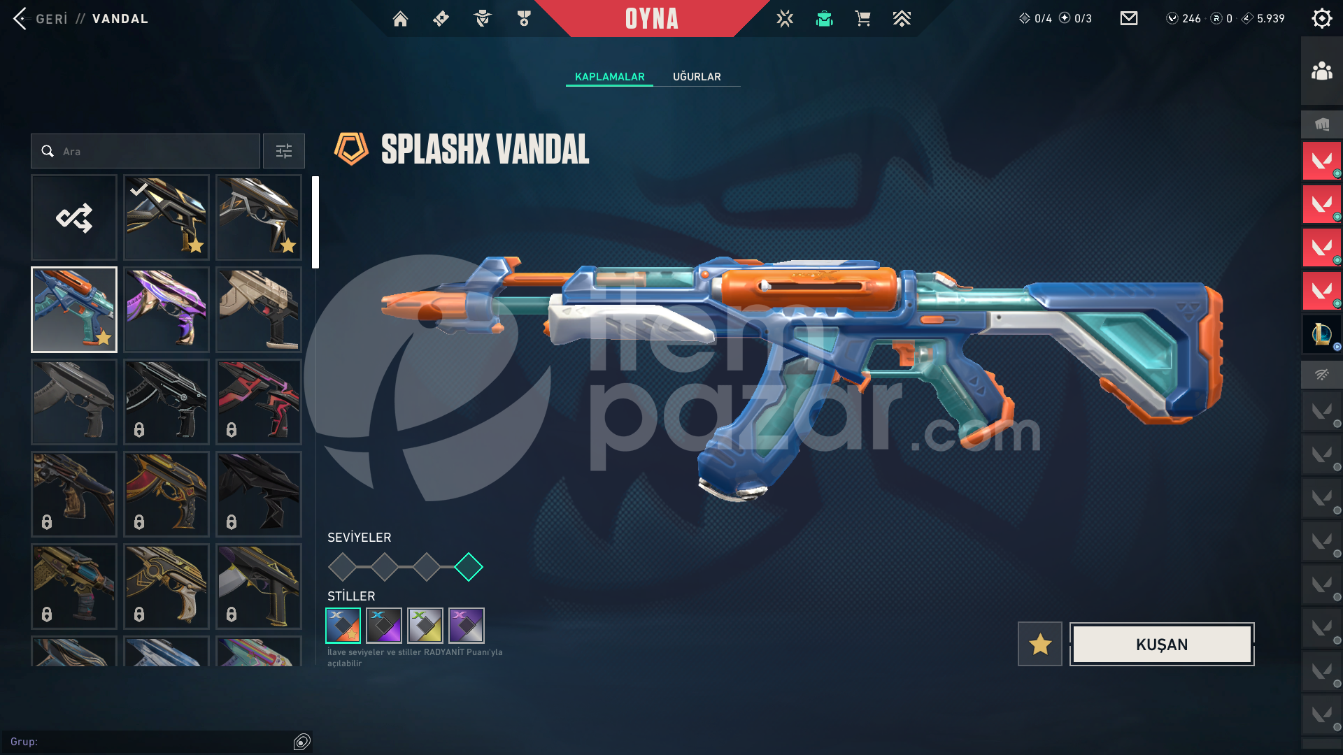 ⭐| 6.4K CHAMPIONS 2025 3 VANDAL ASİL KARAMBİT