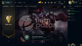 65 Level Altın IV LoL Hesap 70+ Şampiyon