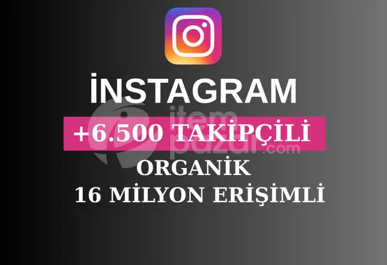 6.5K ORGANİK KEŞFETİ AÇIK AKTİF İLK MAİLLİ SYFA