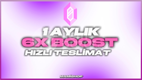 ⚡️[6X] 1 AYLIK BOOST - Discord ⚡️