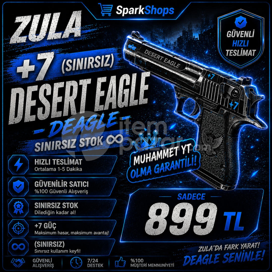 +7 (SINIRSIZ) DESERT EAGLE 