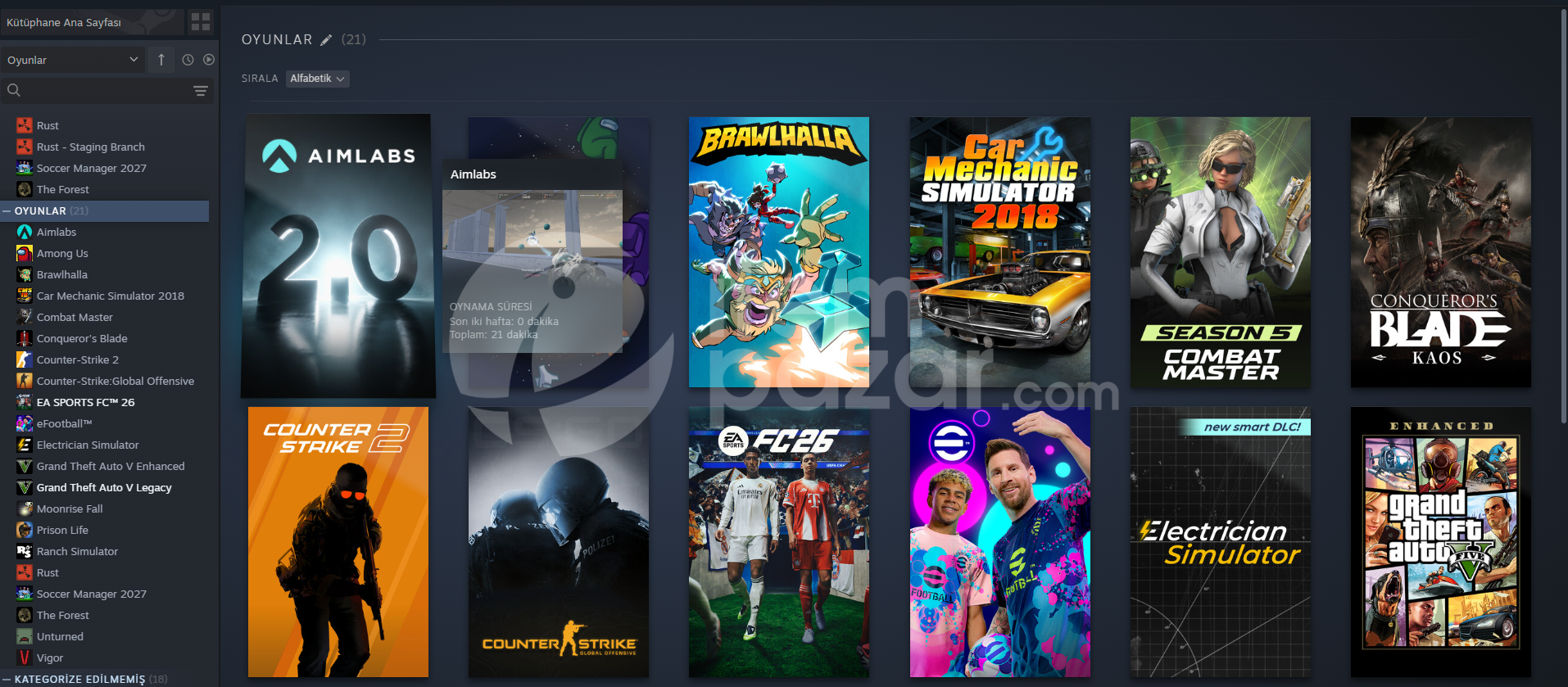 7 YILLIK STEAM HESABIM SATIYORUM
