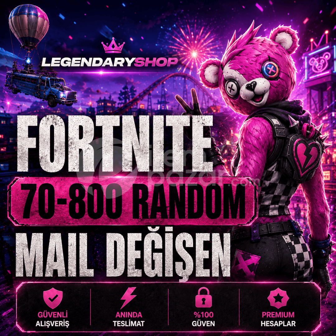 ⭐ 70-800 SKİN FORTNİTE MAİL DEĞİŞEN HESAP