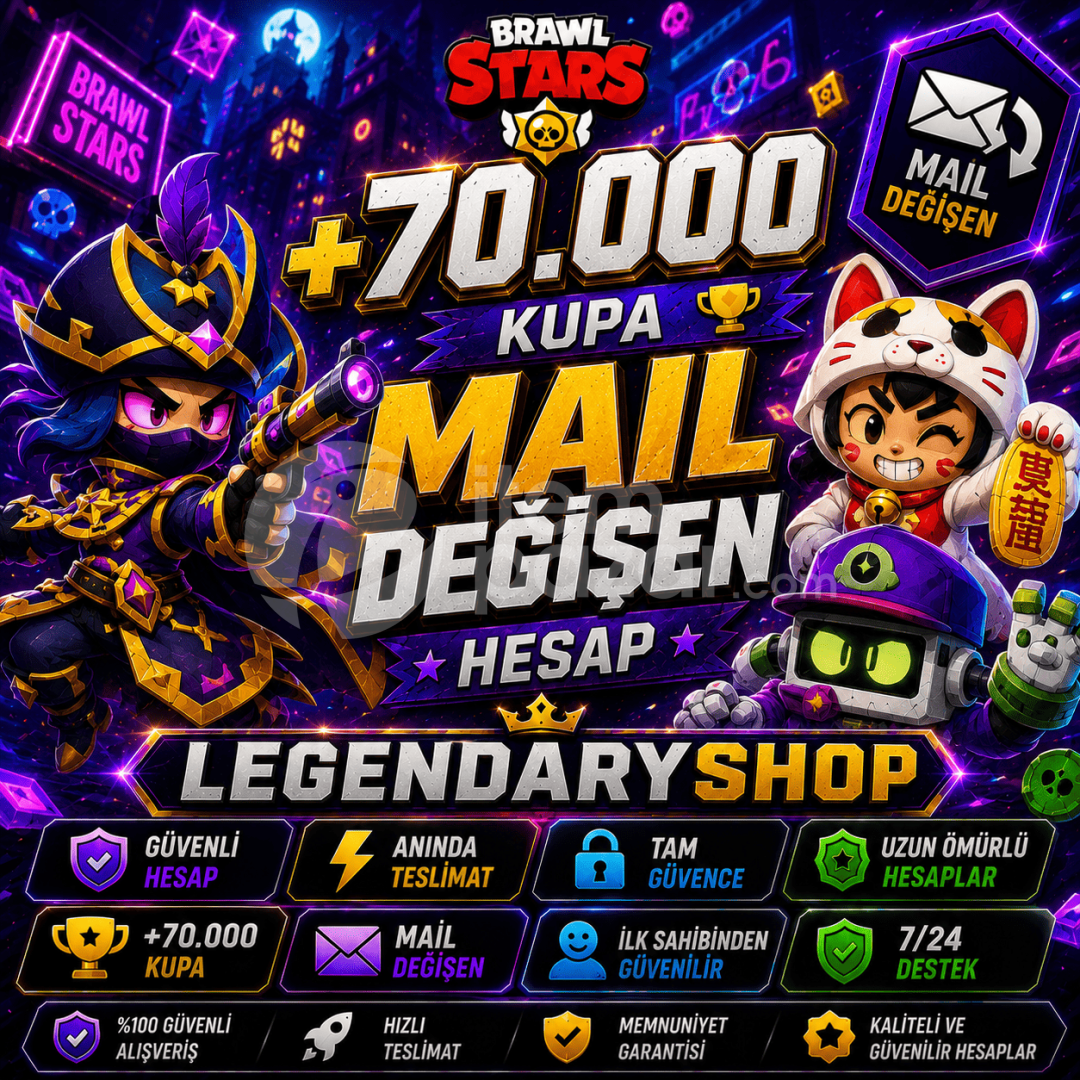 ⭐70.000+ KUPA GARANTİ MAİL DEĞİŞEN HESAP⭐