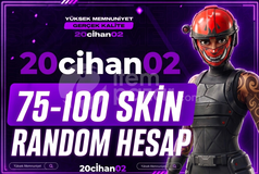 ⭐️ 75-100 Skin Fortnite Mega Random ⭐️