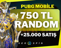 750 TL | PUBG RANDOM | ULTRA VİP+ | +300 SATIŞ