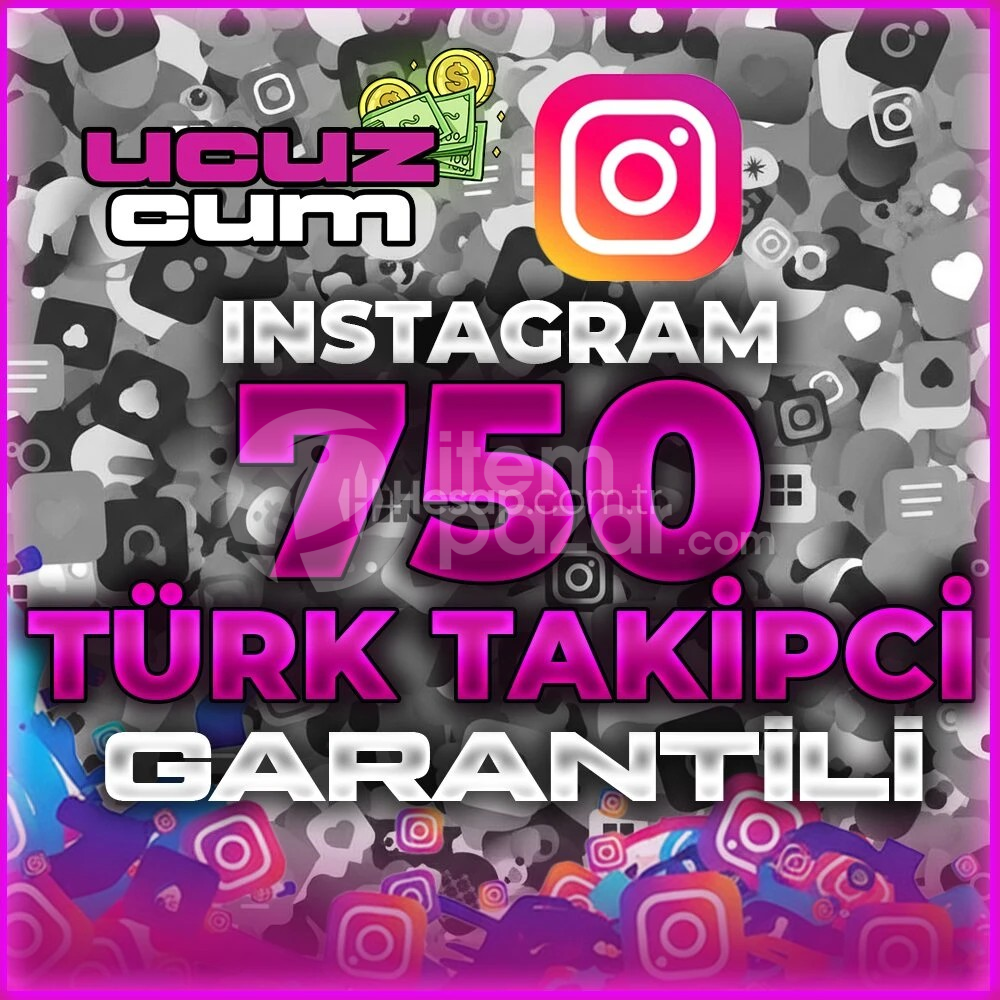 750 TÜRK TAKİPCİ GARANTİLİ OTOMATİK İNSTA