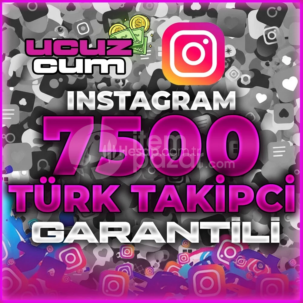 7500 TÜRK TAKİPCİ GARANTİLİ OTOMATİK İNSTA