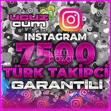 7500 TÜRK TAKİPCİ GARANTİLİ OTOMATİK İNSTA