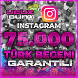 75K TÜRK BEĞENİ GARANTİLİ OTOMATİK İNSTA