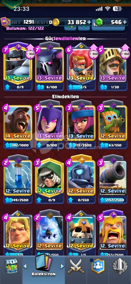 7.8K KUPA 3EVRİM 3KAHRAMAN CR