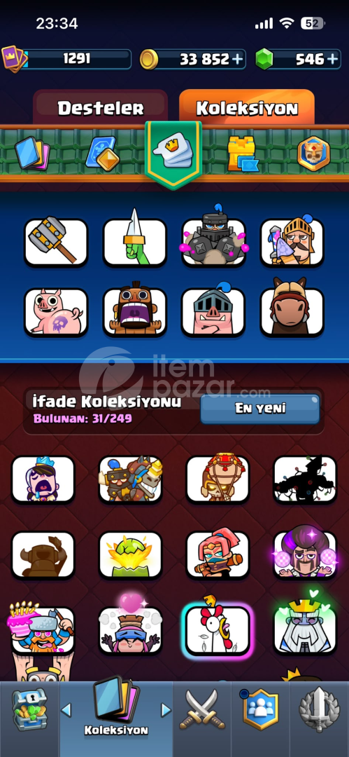 7.8K KUPA 3EVRİM 3KAHRAMAN CR