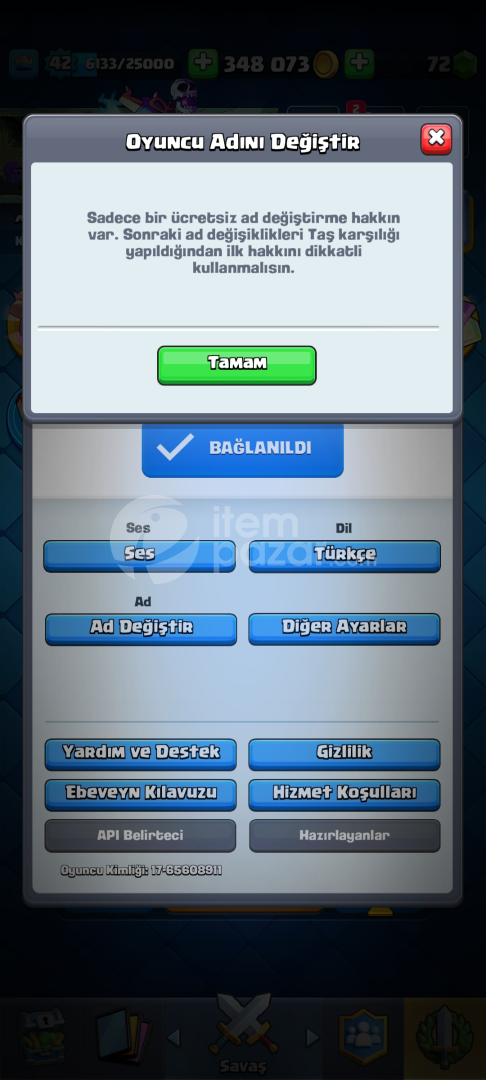 7k kupa efsane deste ve emot