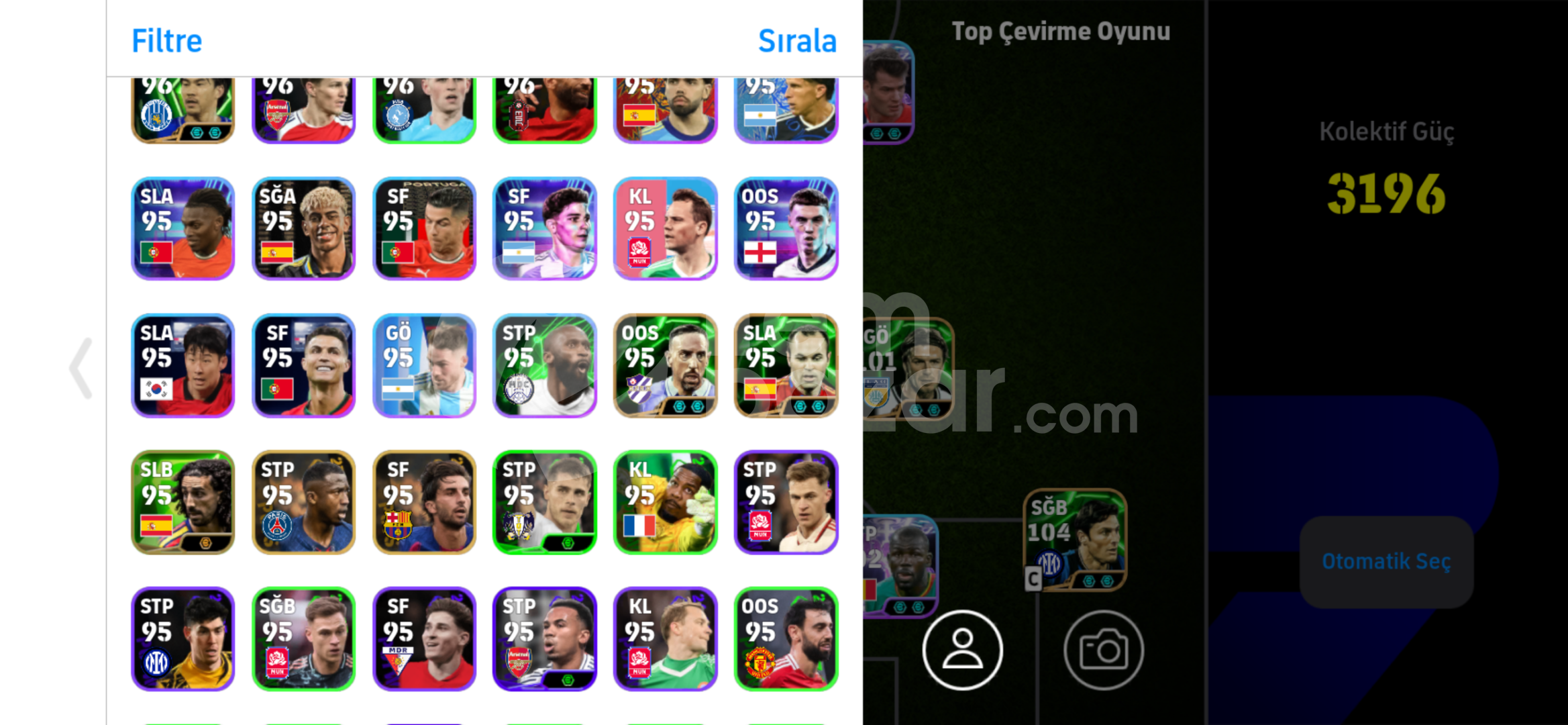 8 PARALI 3 BOMBACI 107 pele 107 rodri costa