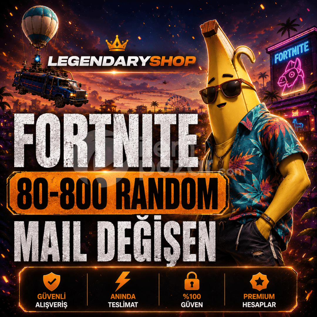 ⭐ 80-800 SKİN FORTNİTE MAİL DEĞİŞEN HESAP