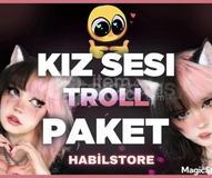 800'DEN FAZLA KIZ SESI PAKETI (TROLL PAKET) V2