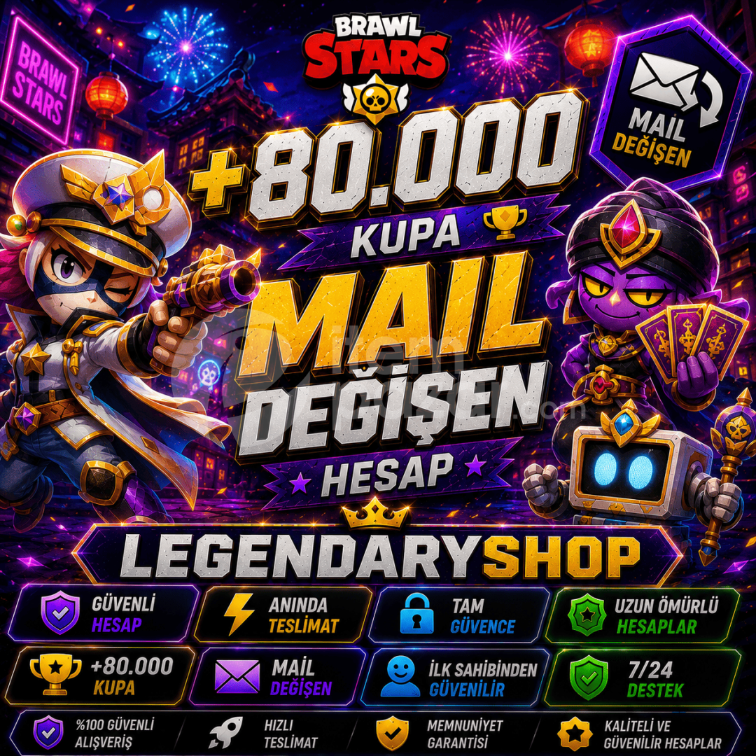 ⭐80.000+ KUPA GARANTİ MAİL DEĞİŞEN HESAP⭐