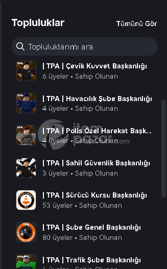 8134 Üyeli Full + Full Polisiye kampı