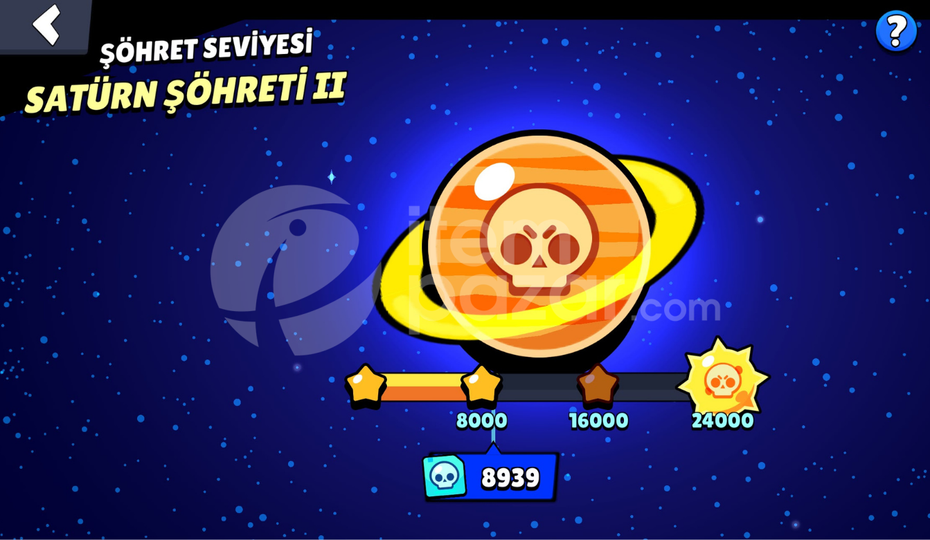 ⭐|82K KUPA|MARS 3|E-SPOR HESAP|FULL+FULL|