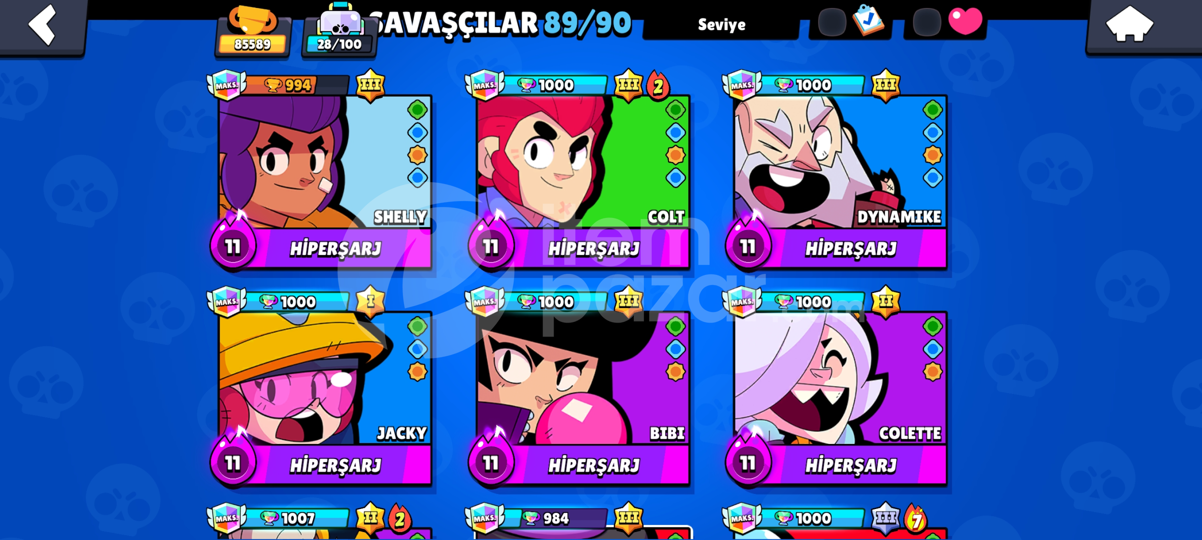 85.257 Trophies Sağlam Hesap 