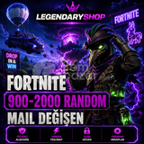 ⭐900-2000 SKİN FORTNİTE MAİL DEĞİŞEN HESAP