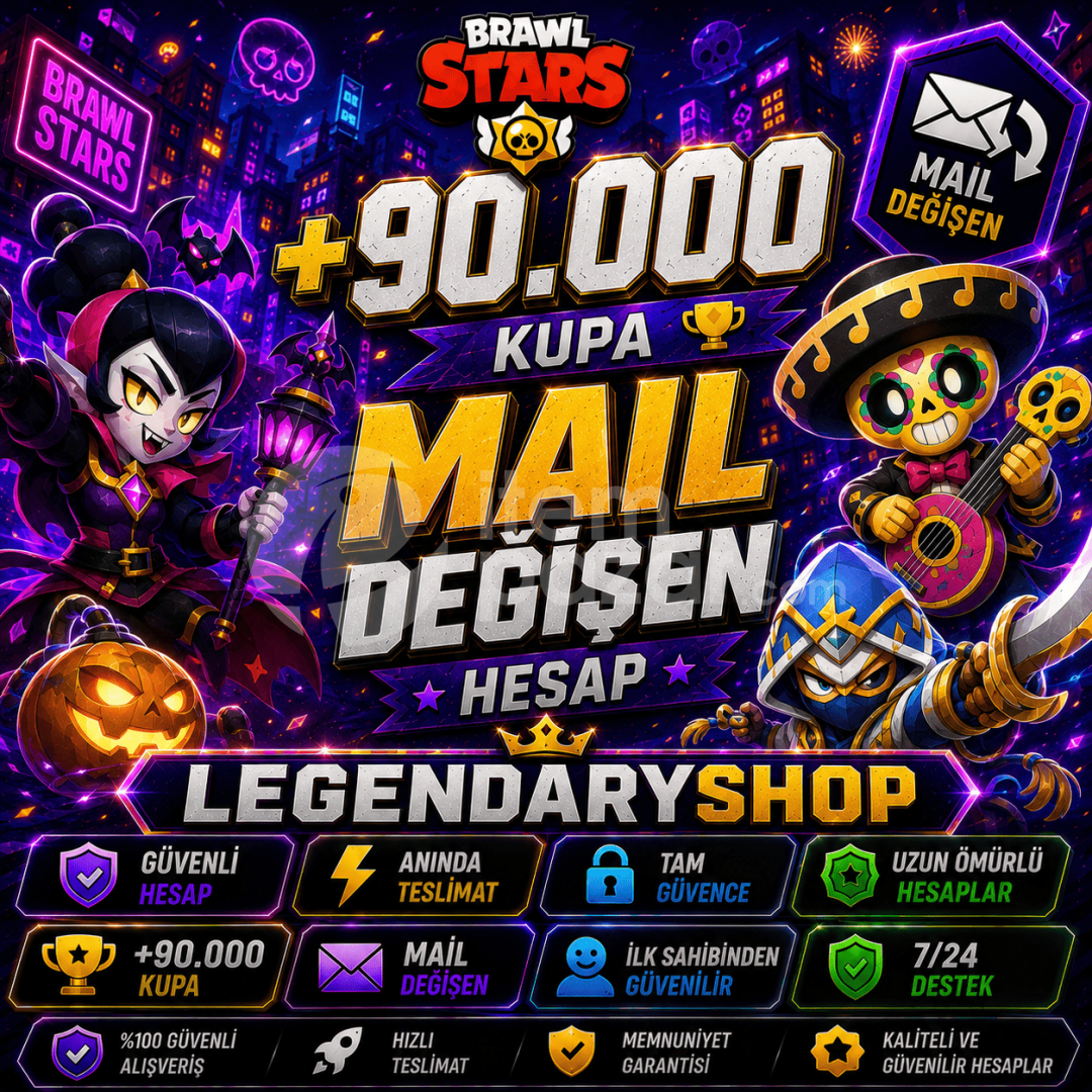 ⭐90.000+ KUPA GARANTİ MAİL DEĞİŞEN HESAP⭐