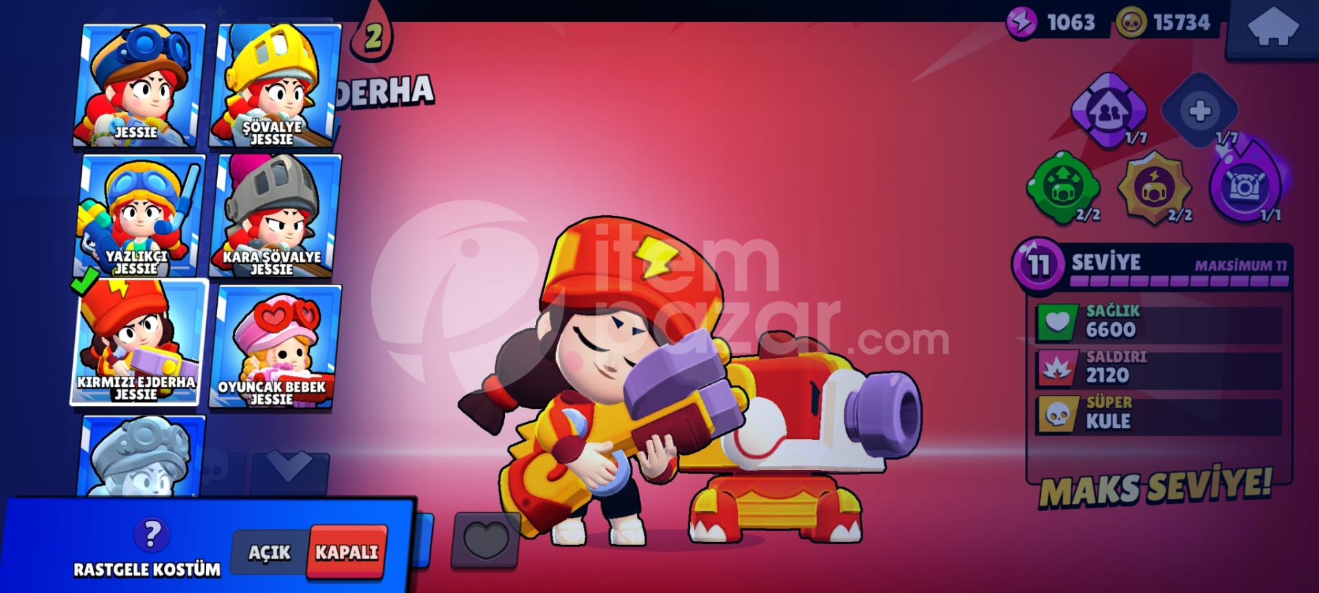 90k brawl stara hesabı dolular dolusu 