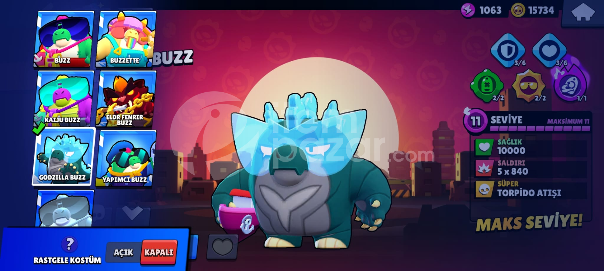 90k brawl stara hesabı dolular dolusu 